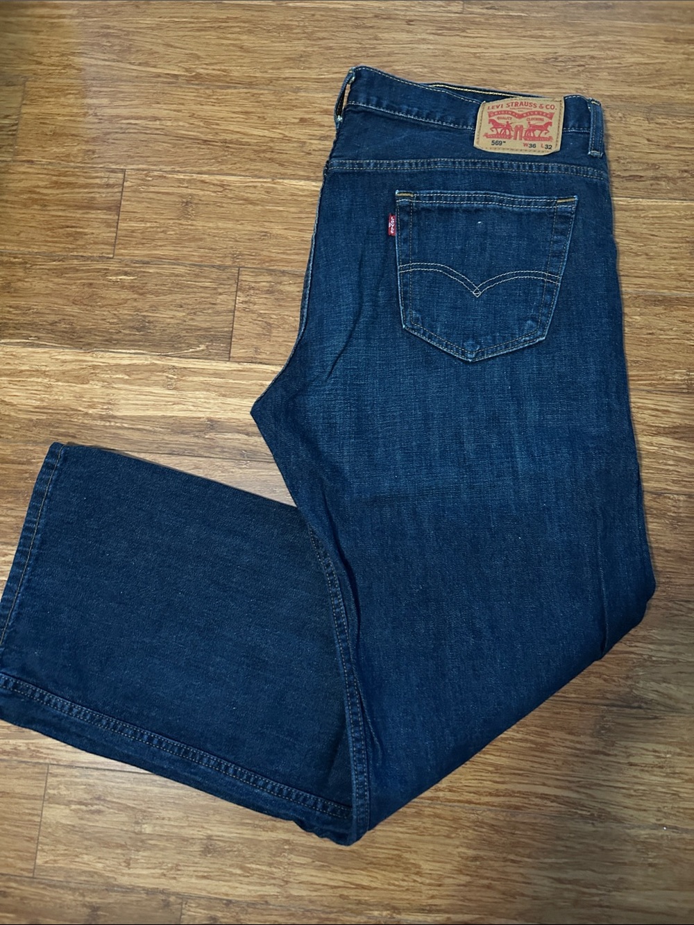 Levi's Men's Indigo Straight Jeans